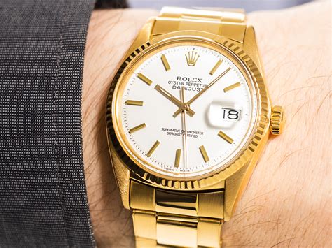 rolex 1801|Rolex datejust 1601 18k gold.